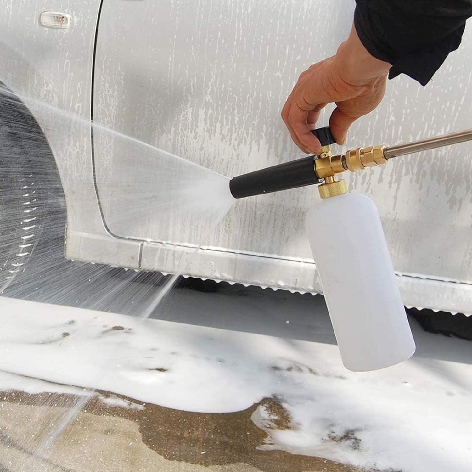 High Pressure Dispenser for Home Car Cleaning Sprayer Compatible with Effortless Car Surface Cleaning
