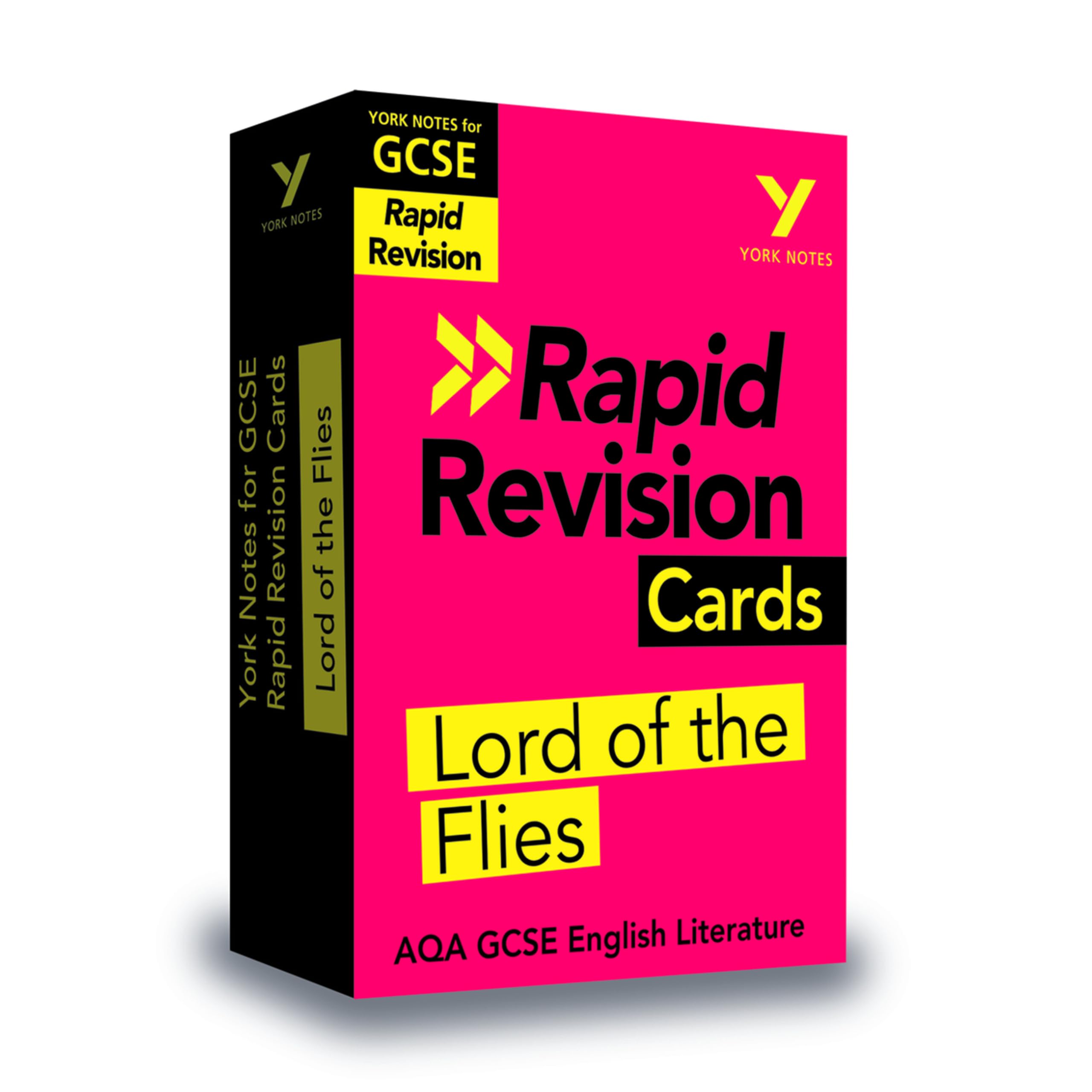 York Notes for AQA GCSE (9-1) Rapid Revision: Lord of The Flies - Refresh, Revise and Catch up!: Revision Cards