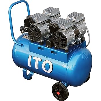 中古　コンプレッサー 100v 静音 オイルレス 50L 中古コンプレッサー 100v 静音 オイルレス 50L