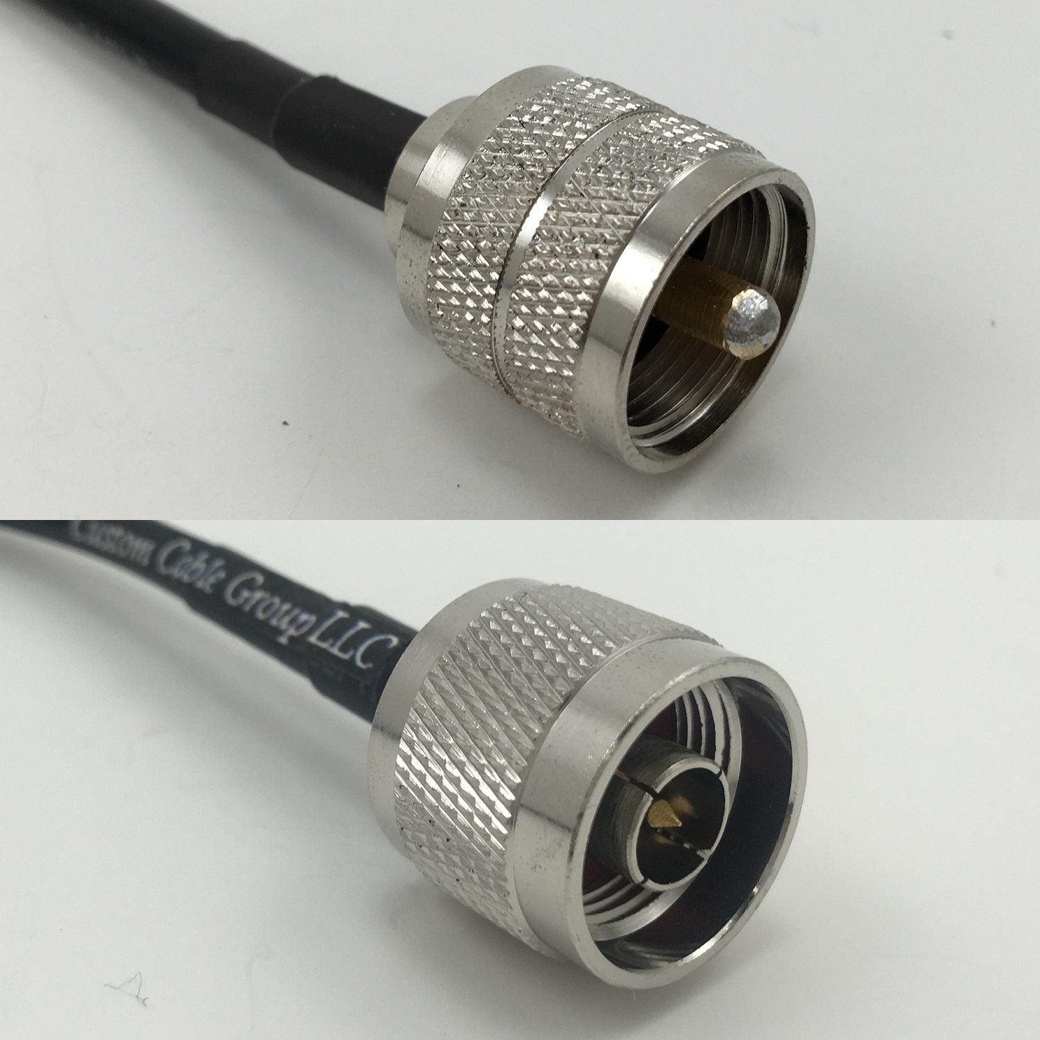 3 feet RG142 PL259 UHF Male to N MALE Pigtail Jumper RF coaxial cable 50ohm Quick USA Shipping