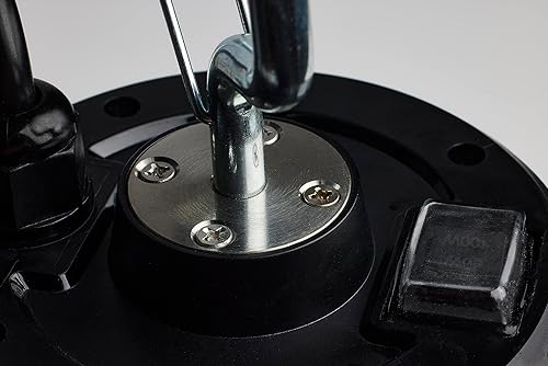 Miniatura 6 de Satco S13159 Hi-Pro LED - Luz de trabajo temporal colgante seleccionable de potencia seleccionable, interiorexterior, 120-277V, amarillo