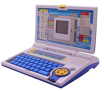 kick trick lerner Laptop Educational English Learner Laptop with Keyboard Mouse for Kids 20 Activity Games