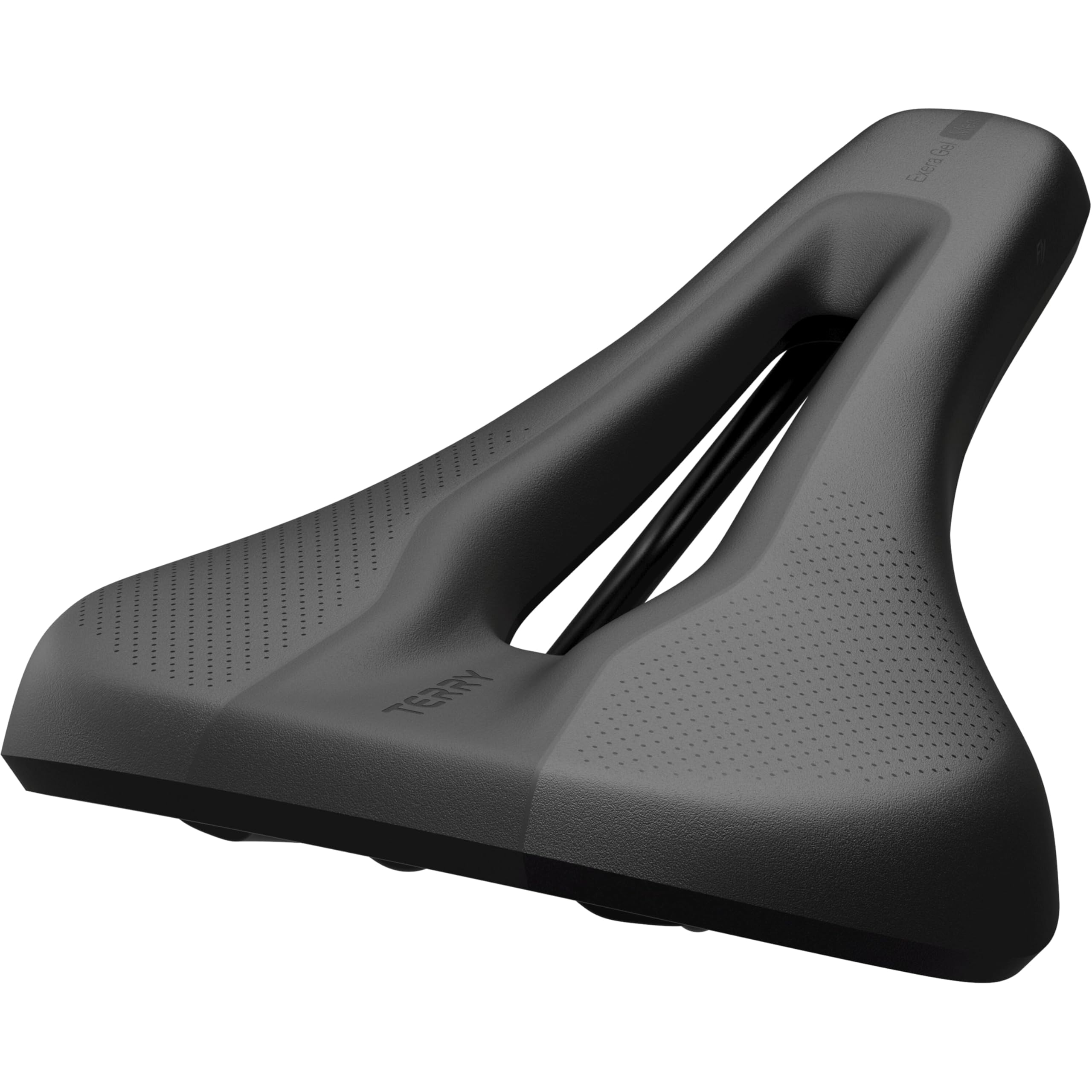 Terry Fahrradsattel Fly Exera Gel Men in der Farbe Schwarz, Polsterung: Comfort Foam, Comfort Gel, Sitzbreite: 9cm - 12cm, 423 007 32