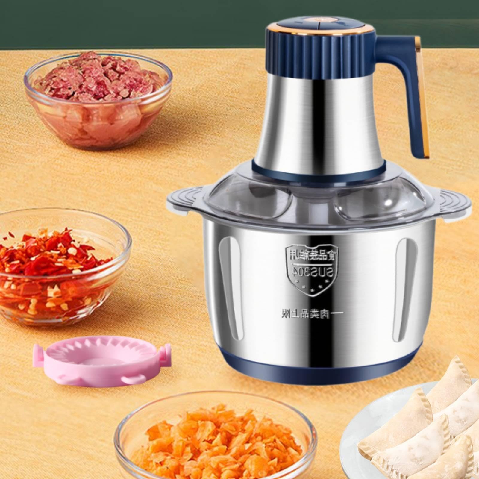 perfk Robot Da Cucina Elettrico, Tritacarne, Utensile Da Cucina per Uso Domestico, Robot Da Cucina, Elettrodomestico per Verdure