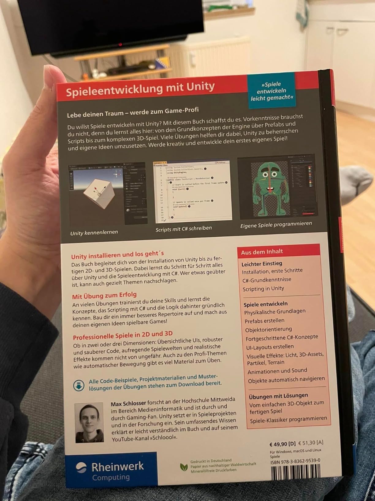 Spieleentwicklung mit Unity: Das umfassende Handbuch für Unity-Anfänger ...