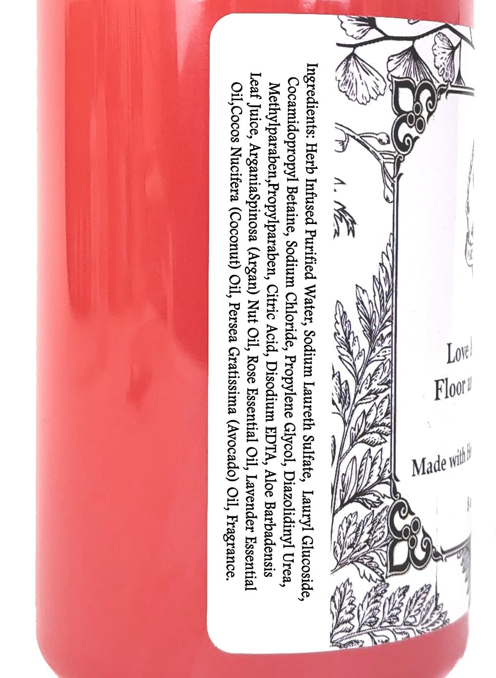 Art of the Root Love & Attraction Wash 8 oz | Handmade with Herbs & Essential Oils | Hoodoo Voodoo Wiccan Pagan