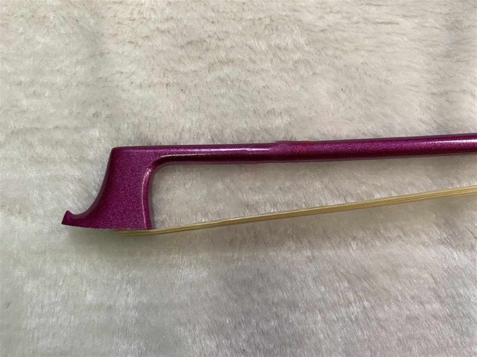 arco de violín de tamaño completo Conservatorio De Música Examen Fibra De Carbono Violín Tocar Color Arco Ultraligero Púrpura