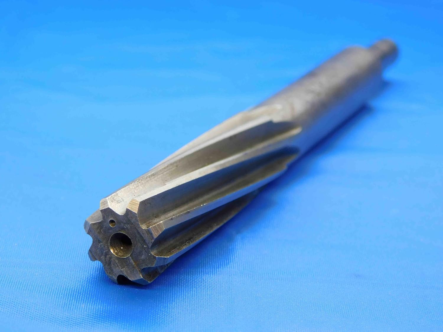 0.6256 OD HSS CHUCKING REAMER SPIRAL 8 FL .6256 5/8 .6250 +.0006 OVERSIZE 16 mm - JC4389LVR