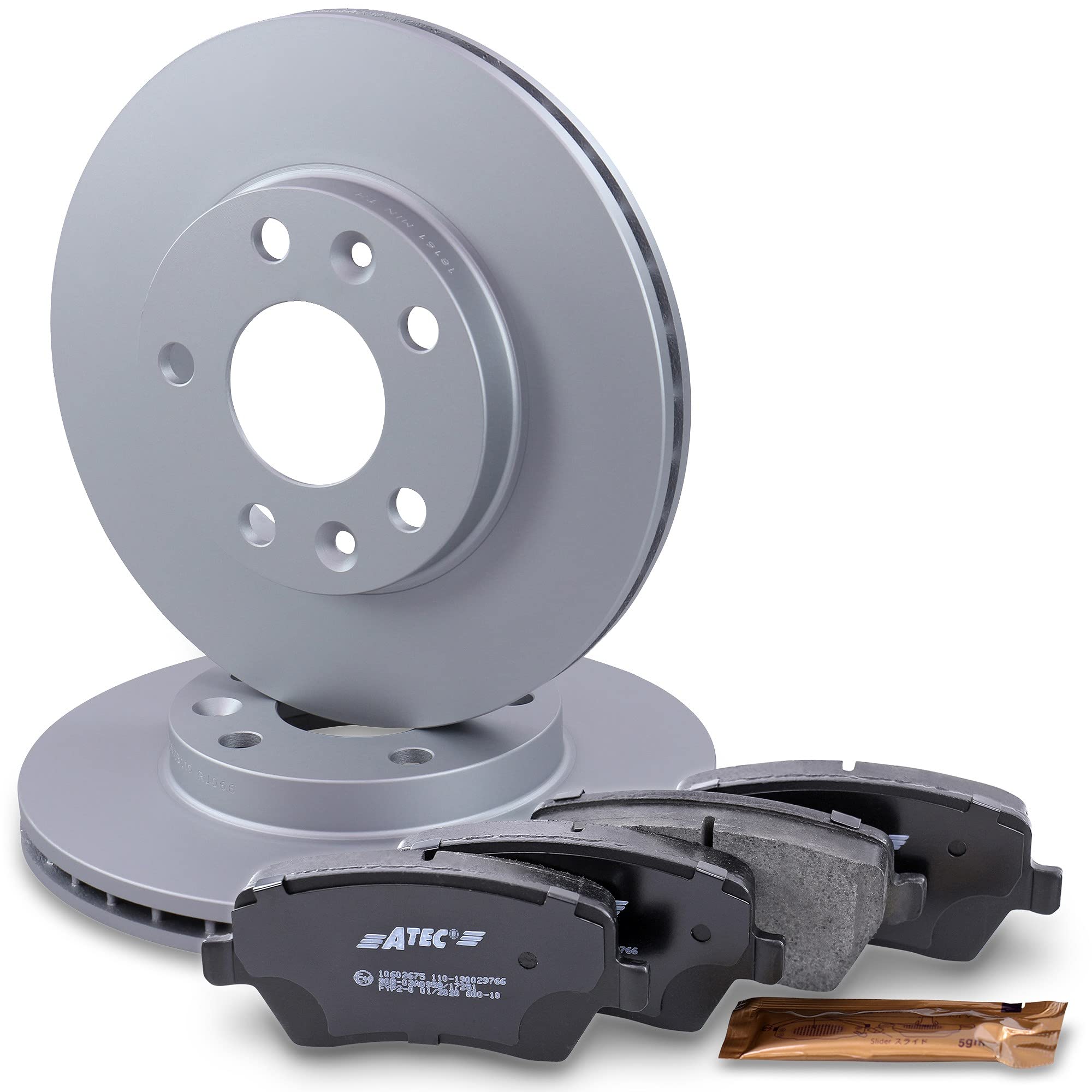 BESTPRICE Set freni asse anteriore incl. dischi freno ventilati Ø 269 mm + pastiglie freno anteriori, compatibile con DACIA DUSTER (HM_), DUSTER (HS_), DUSTER van/SUV