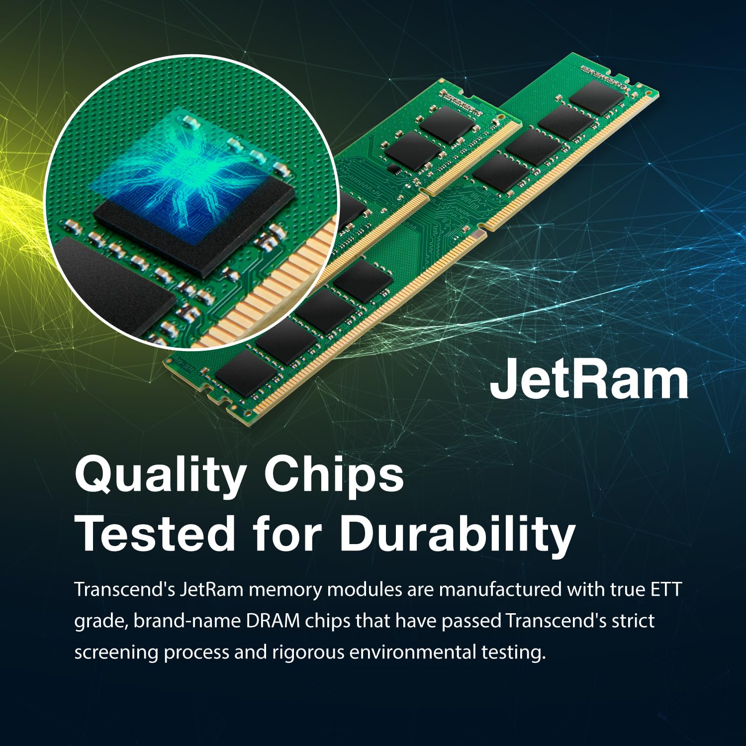 Transcend 4GB JetRam DDR4 3200 MHz 1Rx16 Laptop RAM