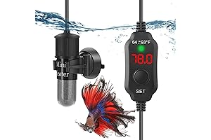 10W Mini Aquarium Heater for Betta Tanks