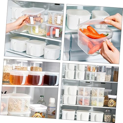 Miniatura 7 de 2 unids Caja hermética Contenedores de Alimentos Tapas Cereal Organizador Frutas Contenedor Cocina Almacenamiento Can