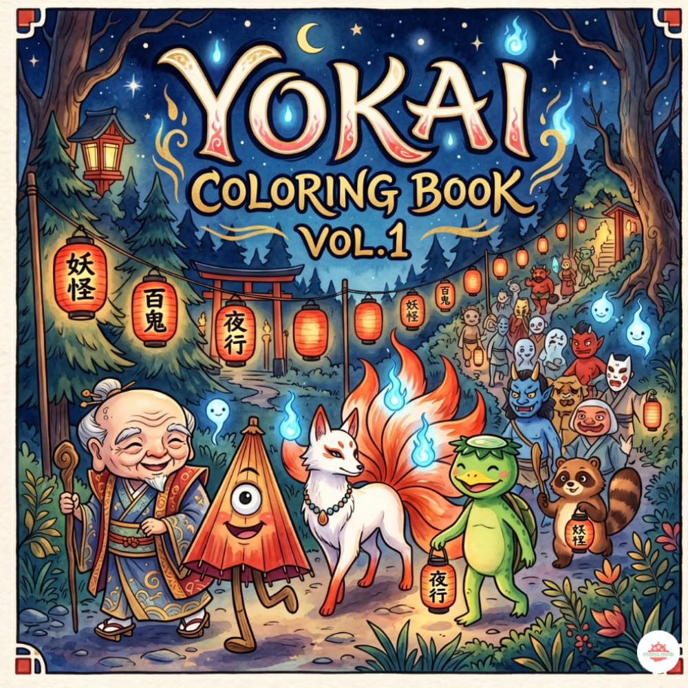 YOKAI COLORING BOOK VOL.1