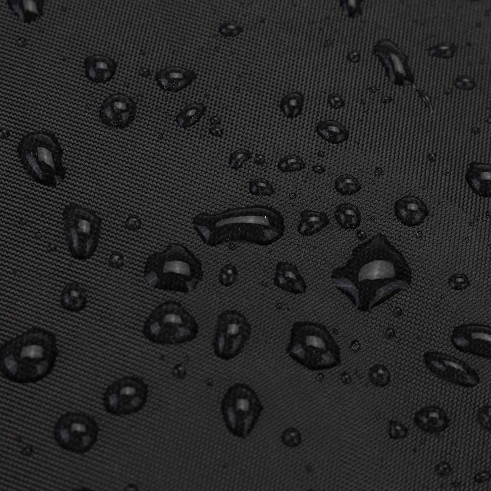 Tende da Sole per Giardini, Coperture Tettoia Tessuto 420D Oxford Protettiva Antipolvere Impermeabile, per Avvolgibile A Scomparsa, Patio Veranda Esterno Invernale (2.5M Nero)