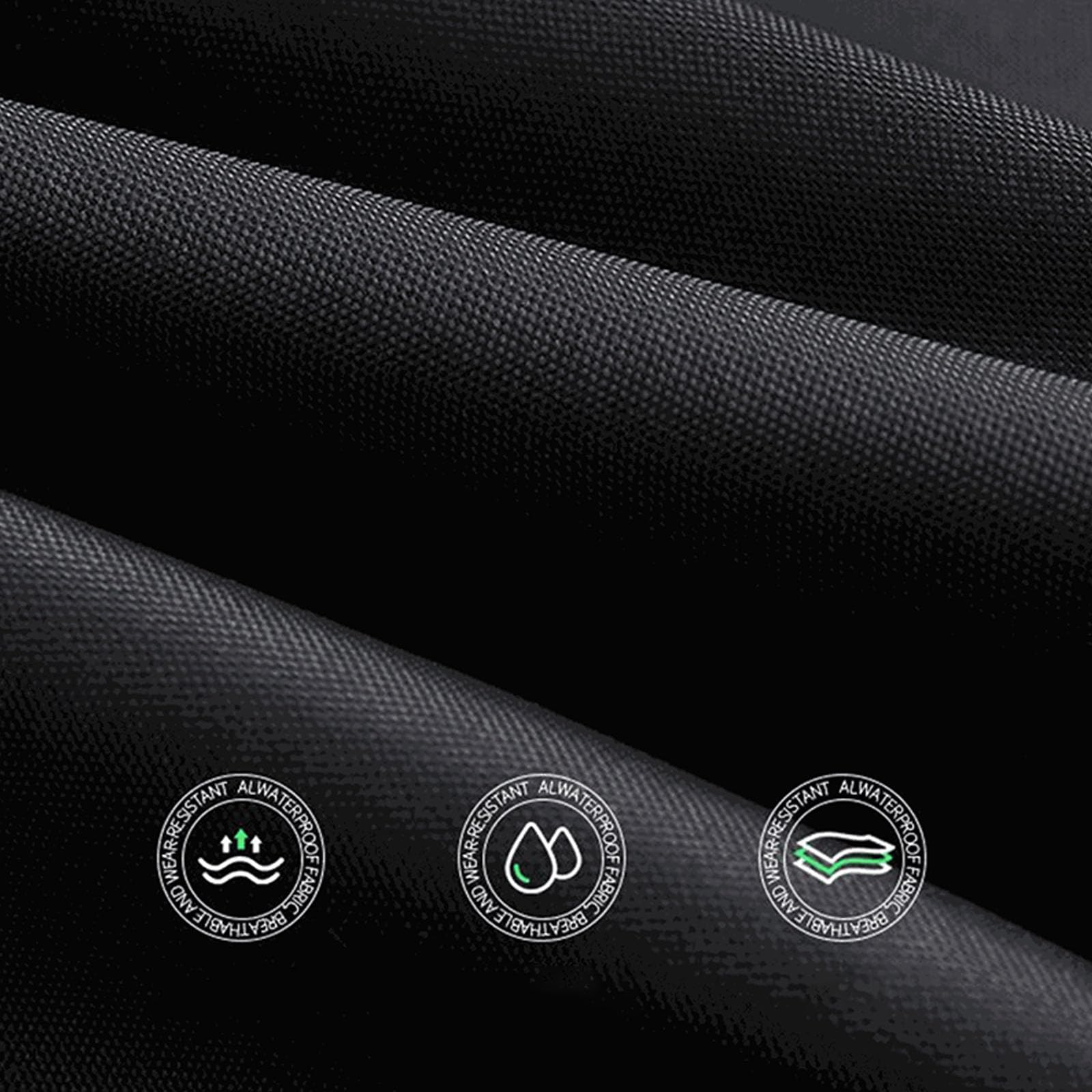 Générique Ensemble de vêtements de Pluie Haute visibilité, résistants déchirures, pour Adultes, Travail en Plein air et Combinaison de Pluie Respirante Contre Les tempêtes