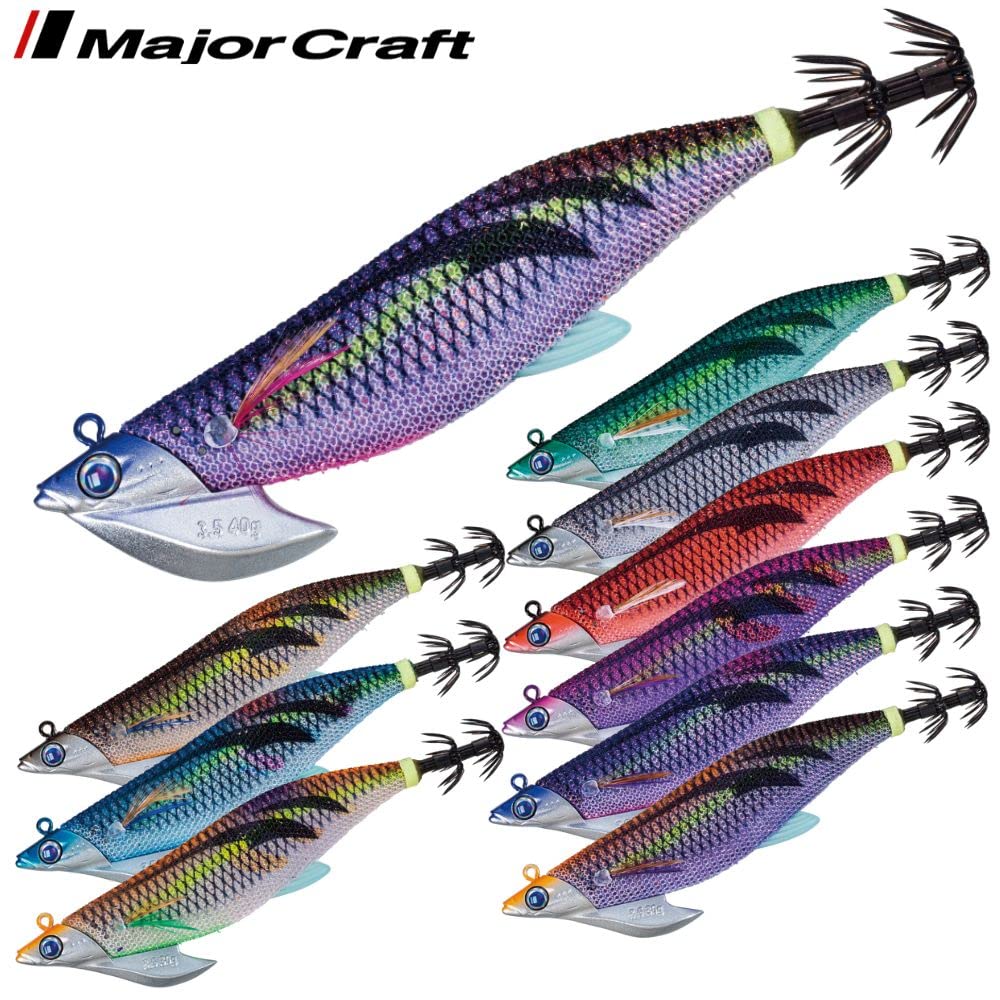 Amazon | メジャークラフト エギ 餌木蔵ベイトフェザーTR3.5 40