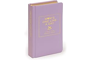 Mom's One Line a Day: A Five-Year Memory Book: Chronicle Your Baby's Daily Moments