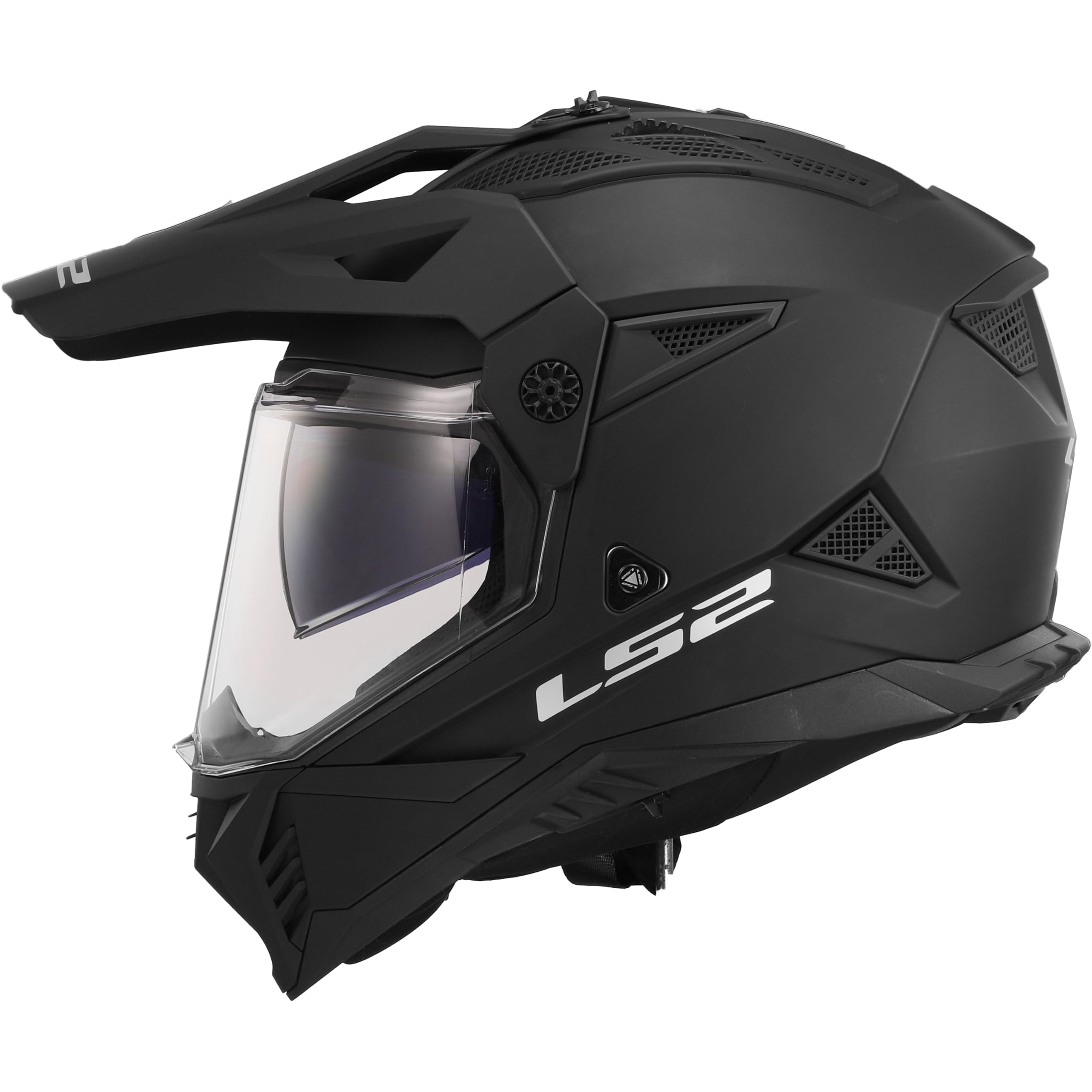 LS2 Unisex Pioneer Ii Noir Mat Motocrosshelme