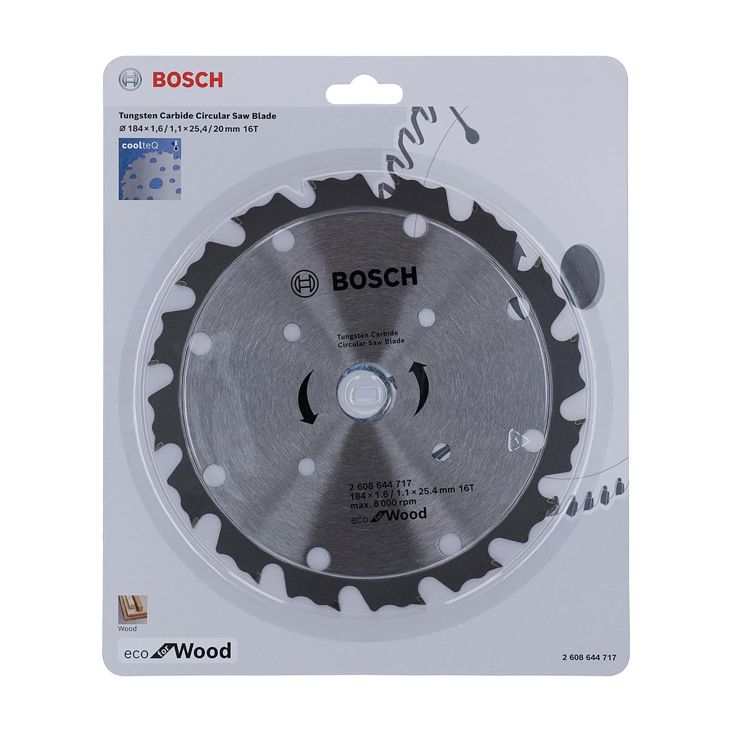 Bosch Circular Saw blade 7inch 16 Teeth for Cutting Wood-picture-18