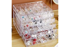 Earring Storage Box: The Ultimate Jewelry Organizer for Stud Earrings!