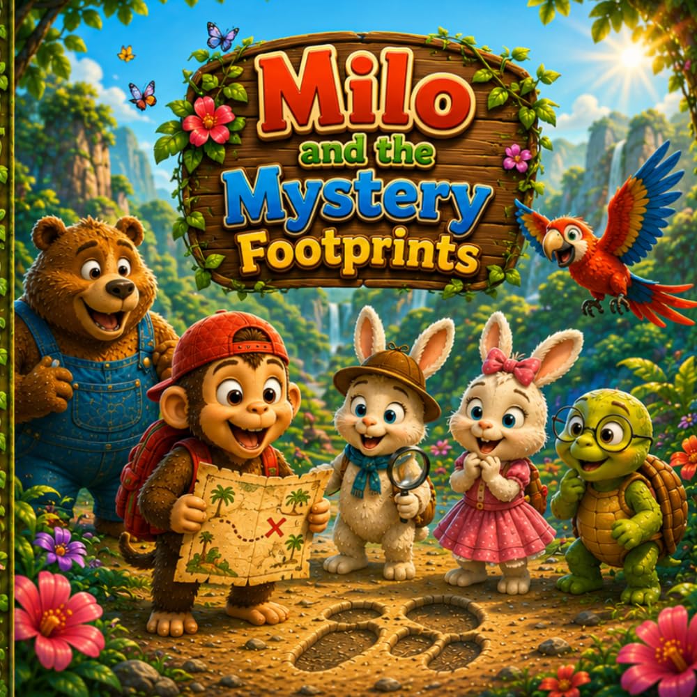 Milo and the Jungle Treasure Hunt (Jungle Friends Mystery Adventures)