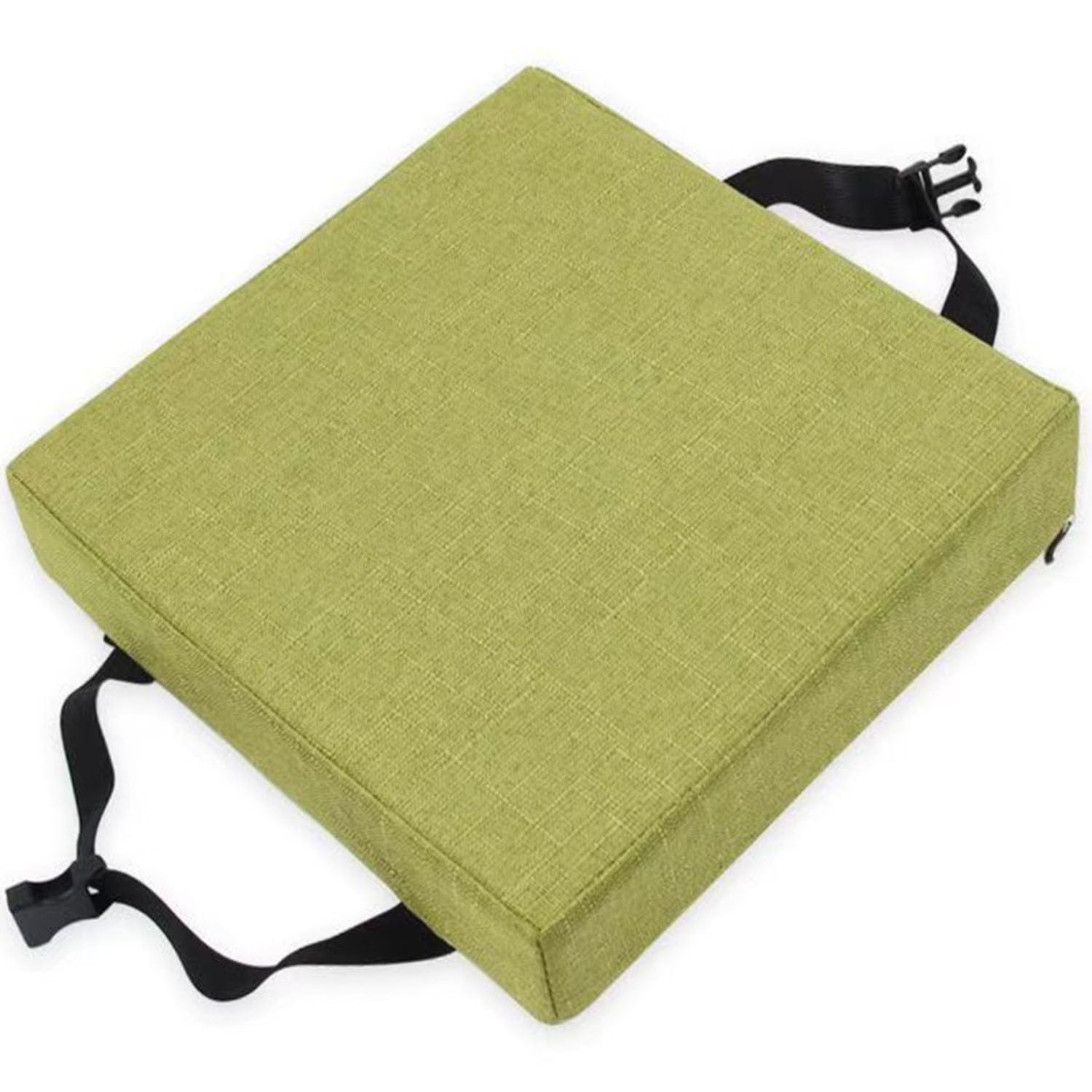 Coussin de chaise carré 28x28x7,6 cm épais et antidérapant avec housse lavable