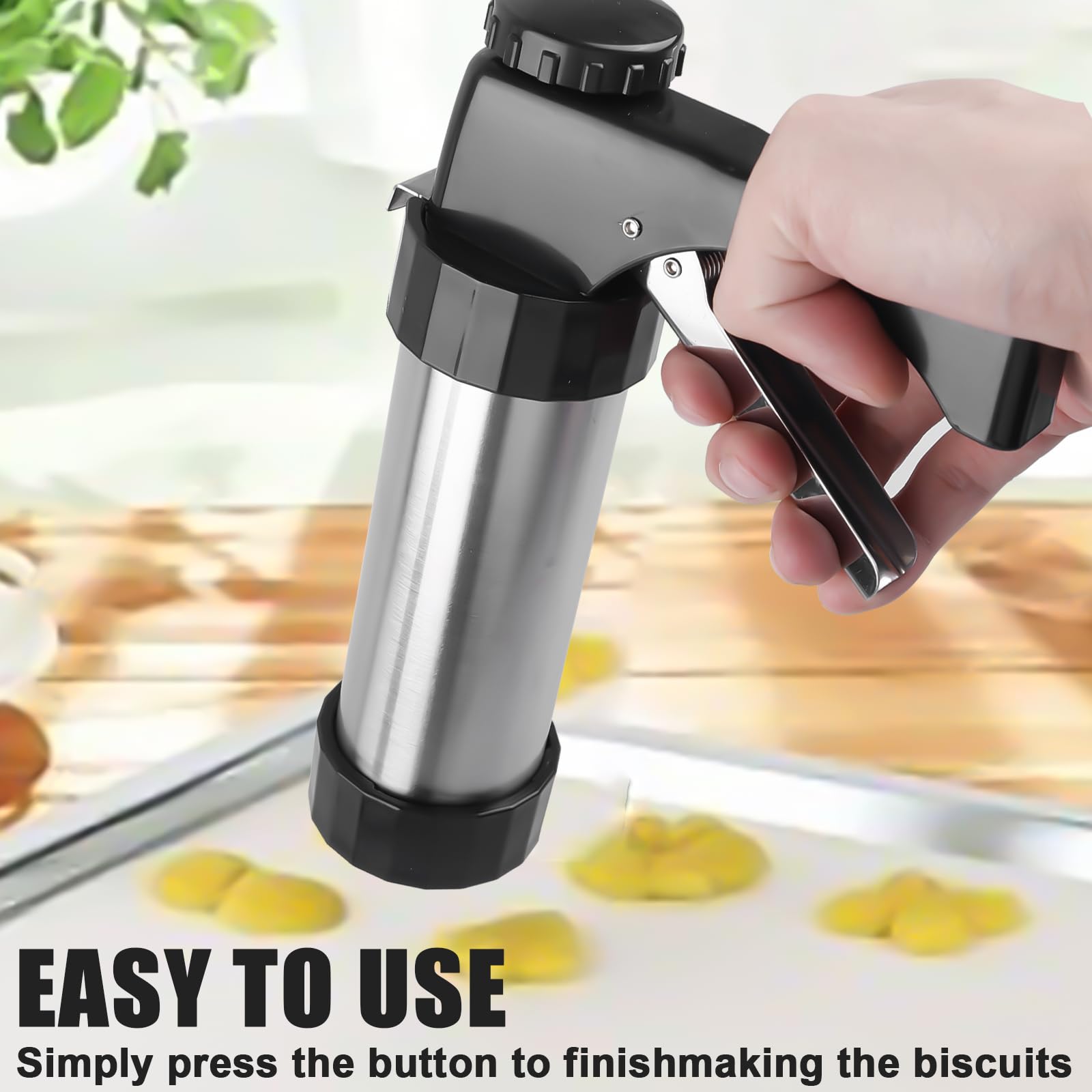 Gebäckpresse Mit 13 Schablonen - Kreativ Backen Leicht Gemacht