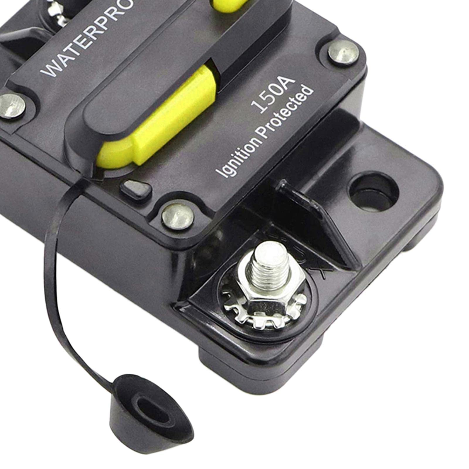 30-300 AMP Circuit Breaker IP67 Waterproof 12V-48V Manual Reset Fuse 150A|Business & Industrial | Electrical & Test Equipment | Circuit Breakers & Fuses |1X Manual Reset Switch-image-3