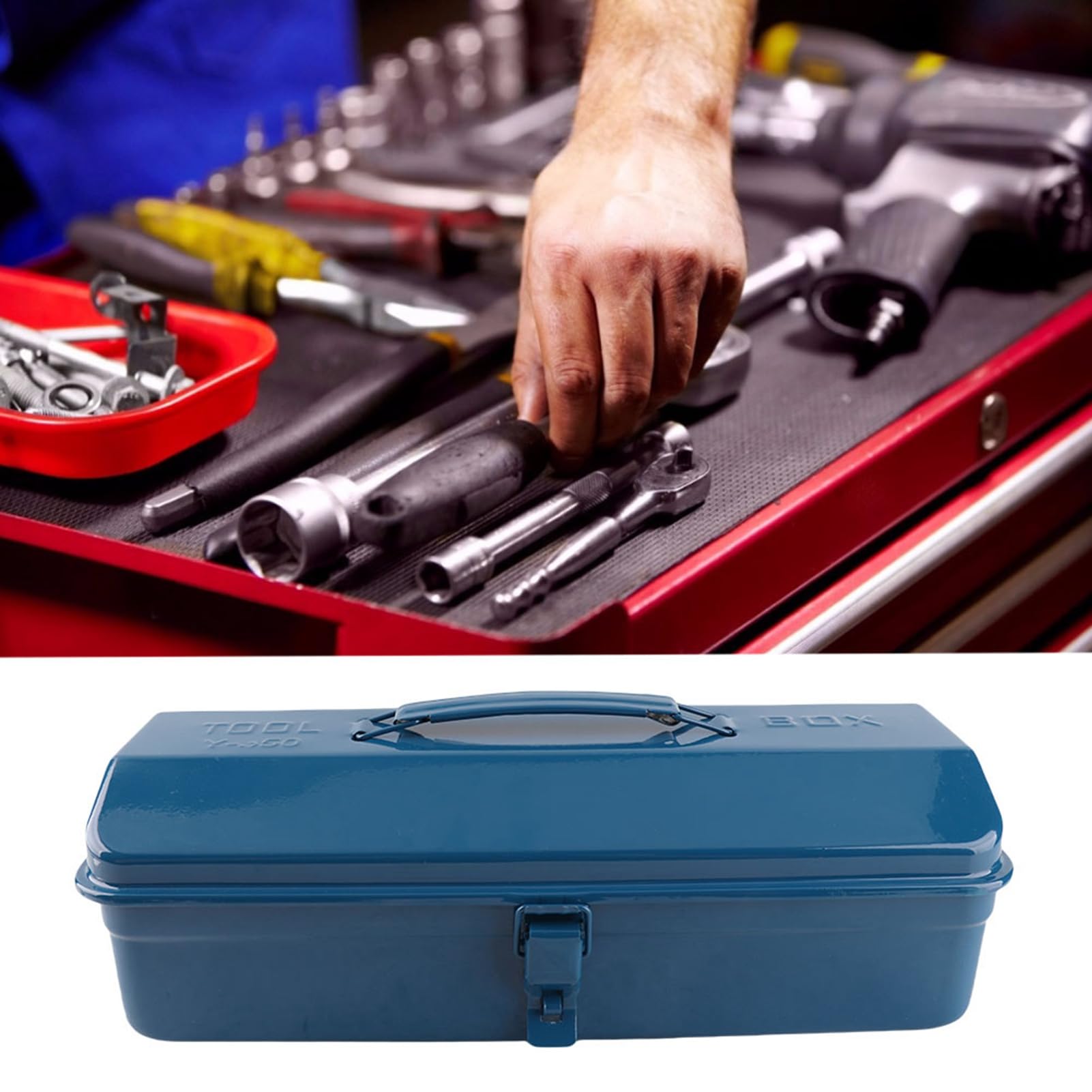Boîte À Outils Portable, Boîte De Rangement, Boîte Vide Avec Insert En