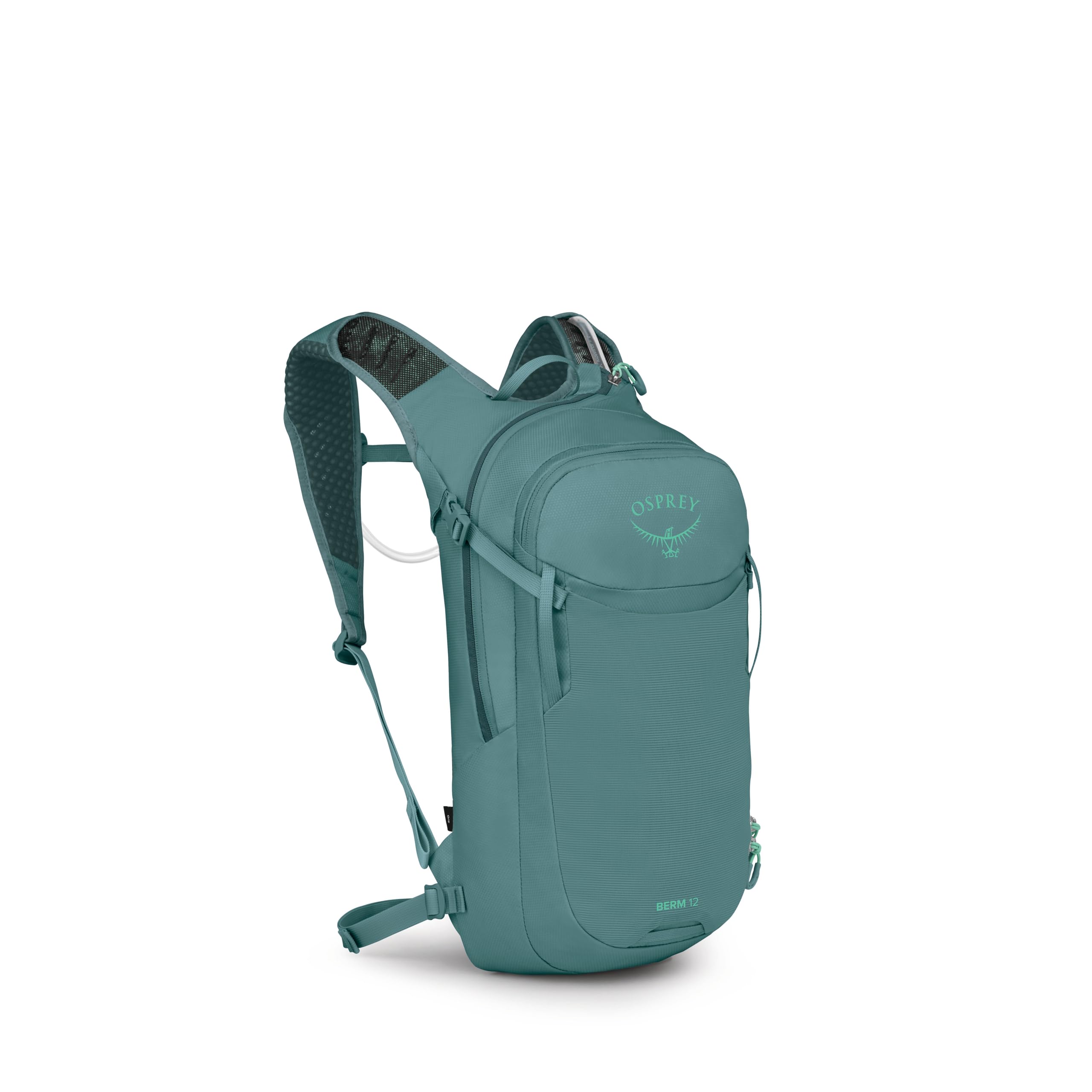 Osprey Berm 12L Biking Backpack with Hydraulics Reservoir - Lightweight Hydration Backpack for Men and Women, Cascade Blue