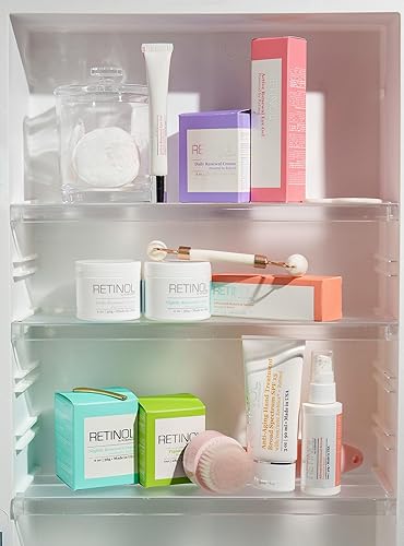 Miniatura 7 de Robanda Crema de renovación diaria de retinol │ Crema antiarrugas sin peso todo el día con retinol para cara y cuello