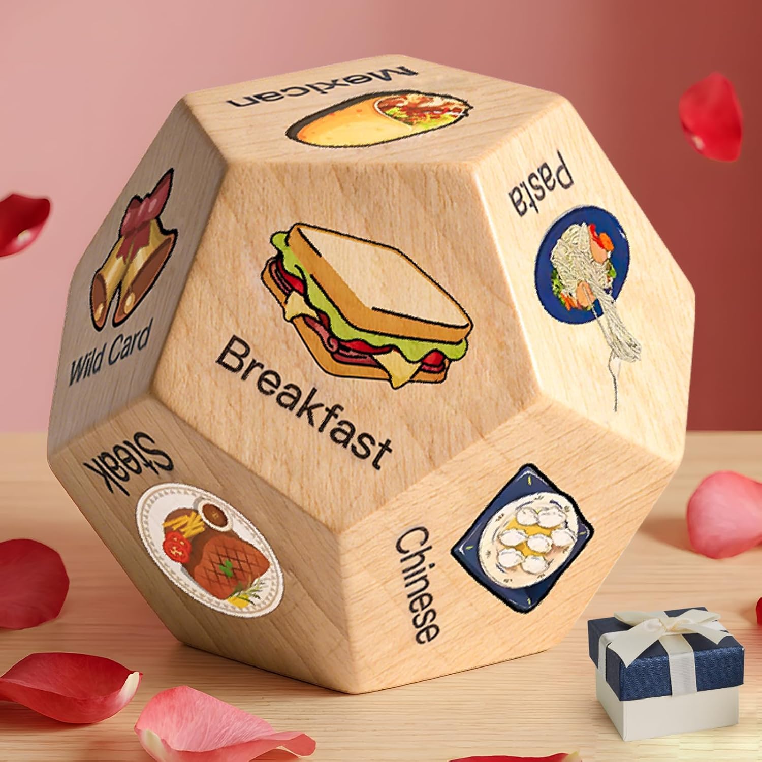 Fathers Day Dad Gift for Dad from Daughter Son Wife,Anniversary Birthday Gifts for Him Her,Funny Couple Gag Gifts,Colorful Date Night Dice Game for Couples,White Elephant Gifts