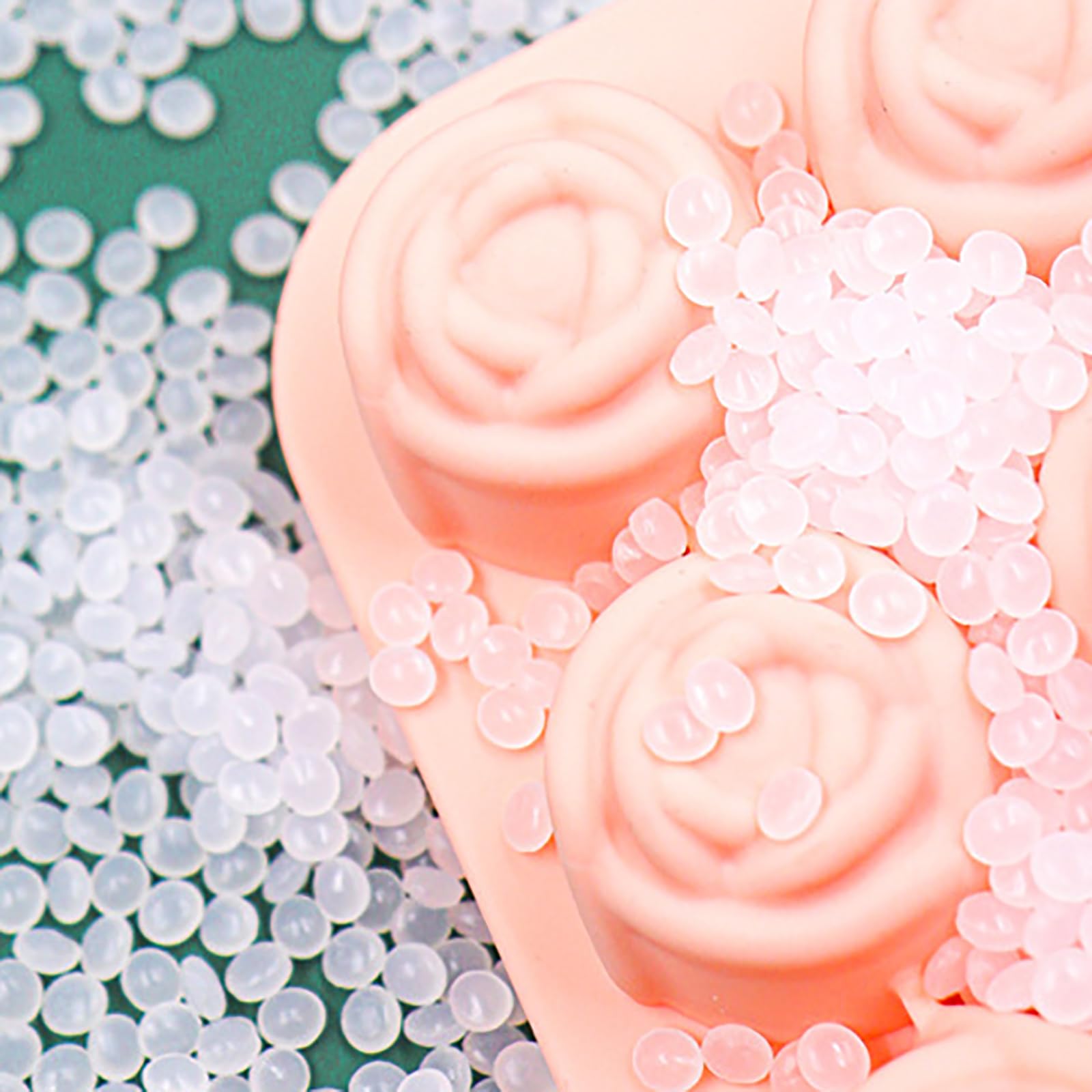 Amazon | 製氷皿 シリコン ローズ 大きい氷 3D 蓋付き 長方形 製氷器