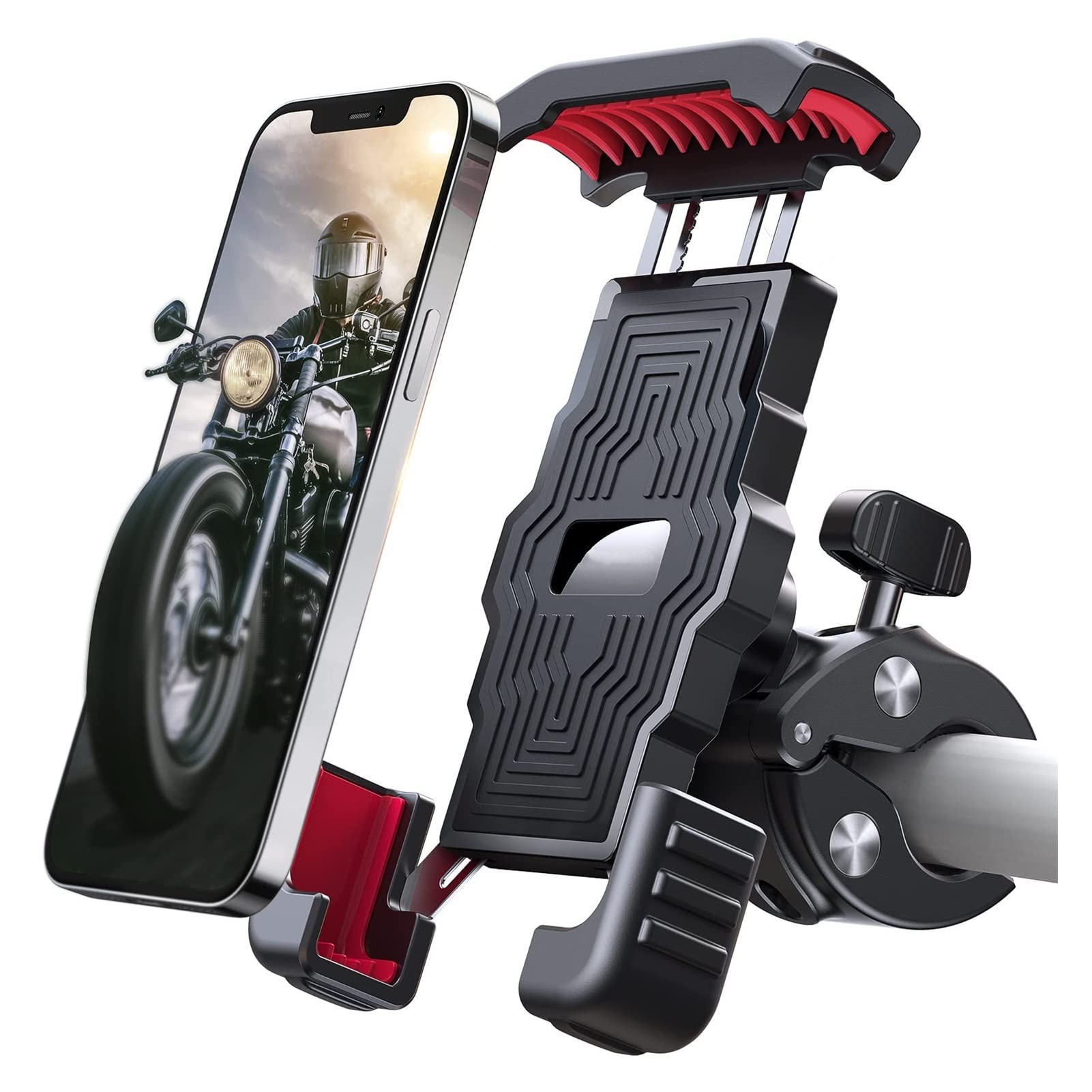 Amazon.co.jp: バイクスマホホルダー 4.7-7 インチの携帯電話