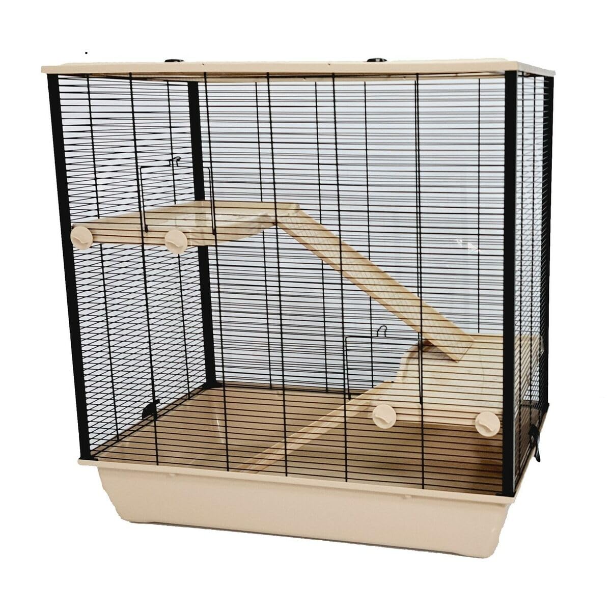 Klatka INTER-ZOO G306ACTB Metal Plastik 80 x 80 x 48 cm - Marka: INTER-ZOO - EAN: 5907600701106