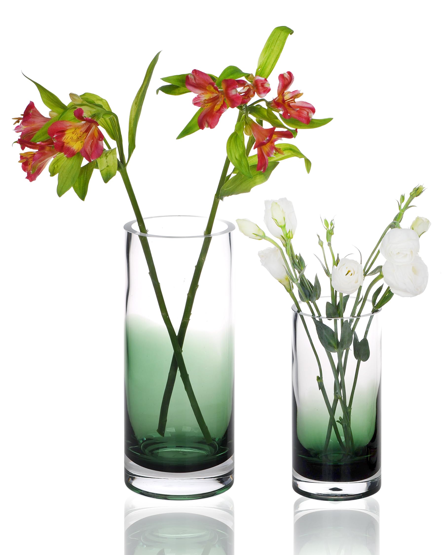 CONVIVA Green Vases