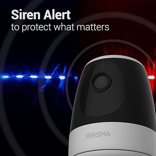 Miniatura 6 de BOSMA Cámara XC para mascotas, cámara de seguridad Full HD WiFi para interiores (conexión XC con 2 sensores de paquete)