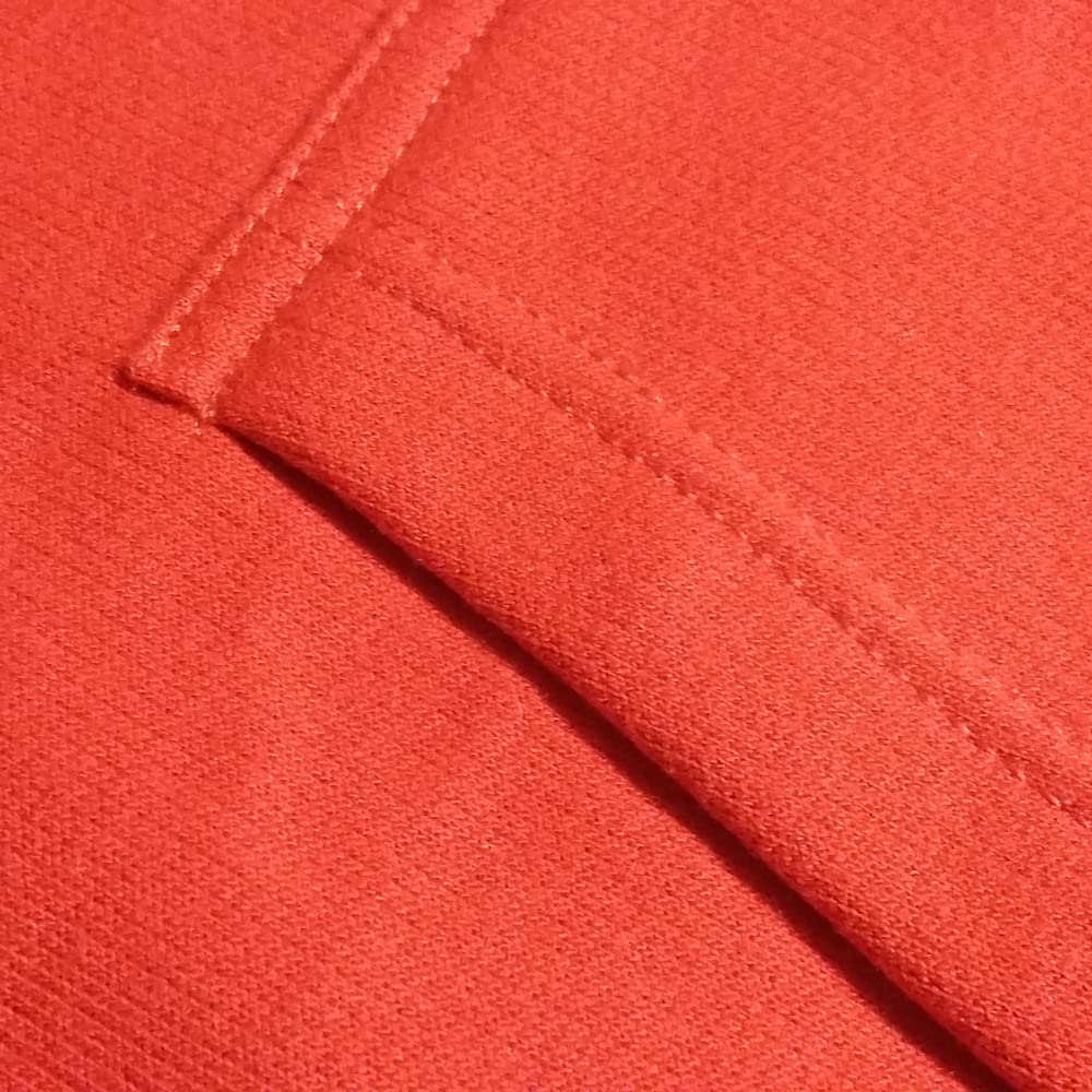 Stara piłka nożna ze skóry, męska bluza z kapturem, czerwony, 4XL