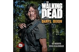 The Walking Dead 2024: Daryl Dixon Wall Calendar