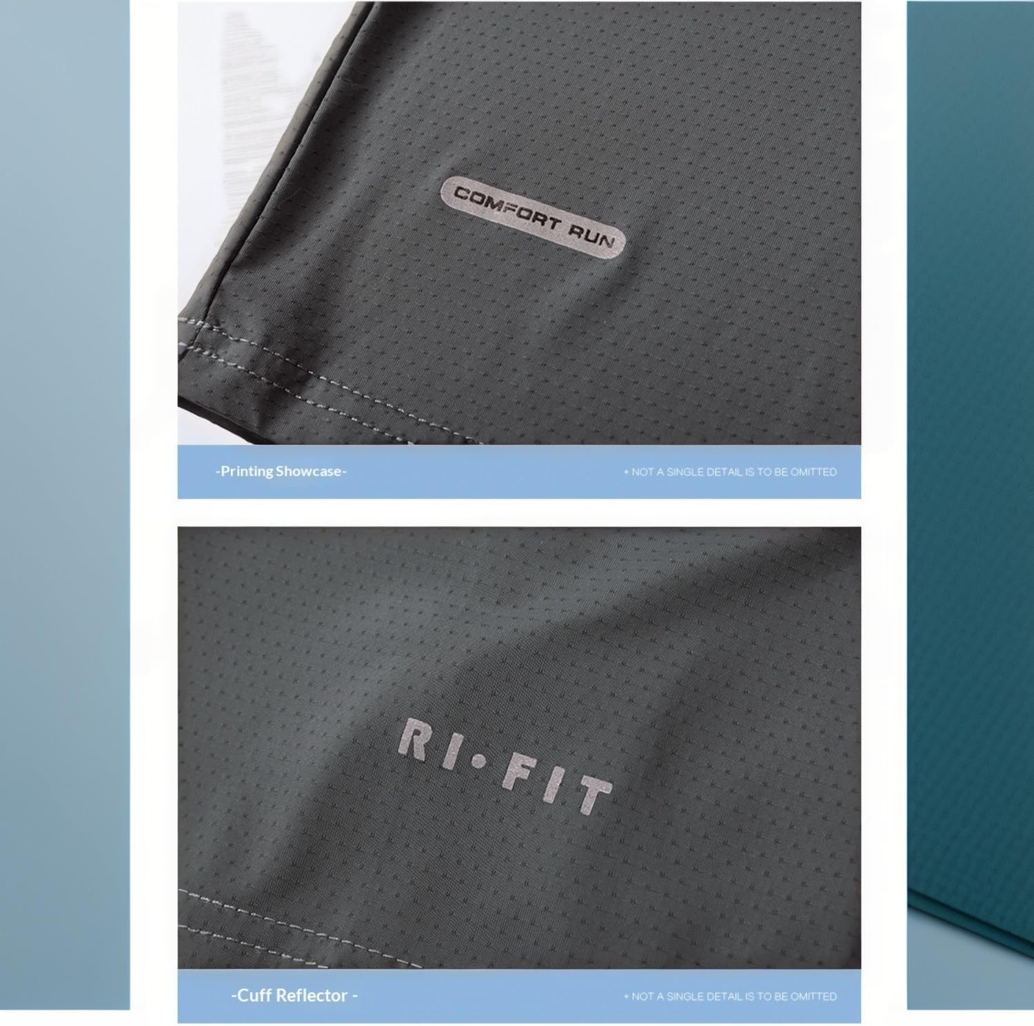 3 Pack Men's Running and Gym Quick-Dry Breathable Sports T-Shirt, Lightweight and Comfortable