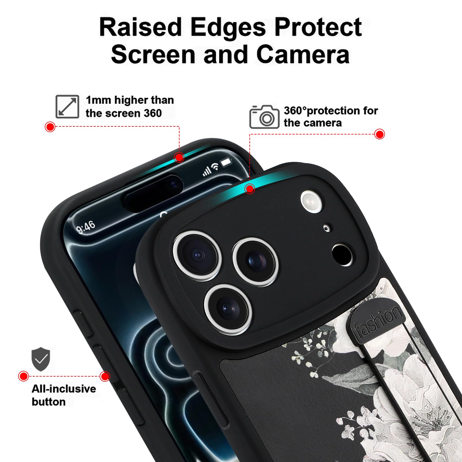 Amazon.co.jp: Jefonha iPhone 17 Pro Max対応 ストラップ付きケース