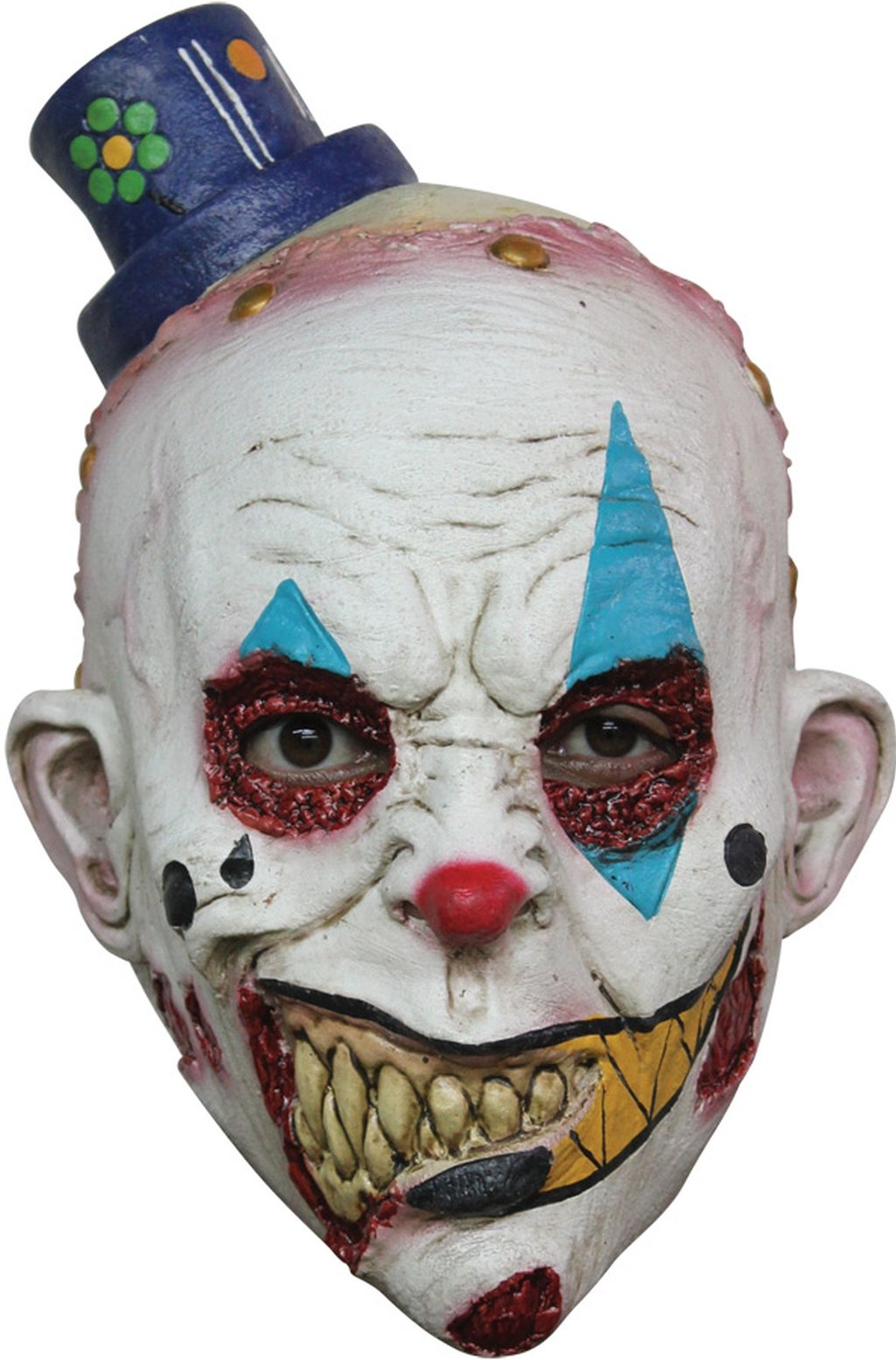 Ghoulish Productions - Maschera per bambini Mimezack Jr, linea per bambini, costume in lattice resistente, dipinto a mano, Halloween, sfilata di carnevale, festa in costume, taglia unica per adulti.
