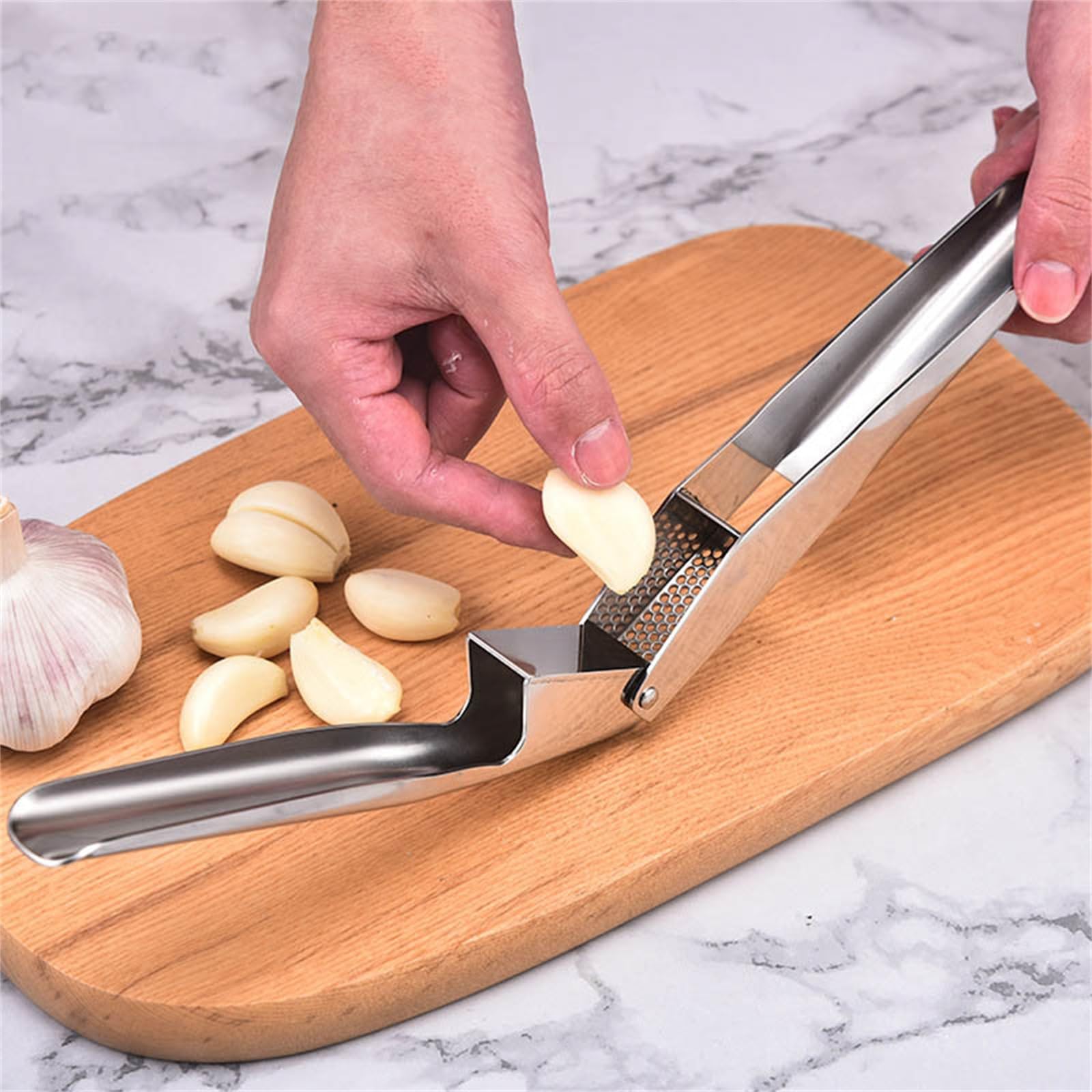 ArinkO Kitchen Knoblauchpresse: Innovativer Fleischwolf und Zerkleinerer für mühelose Knoblauchzubereitung