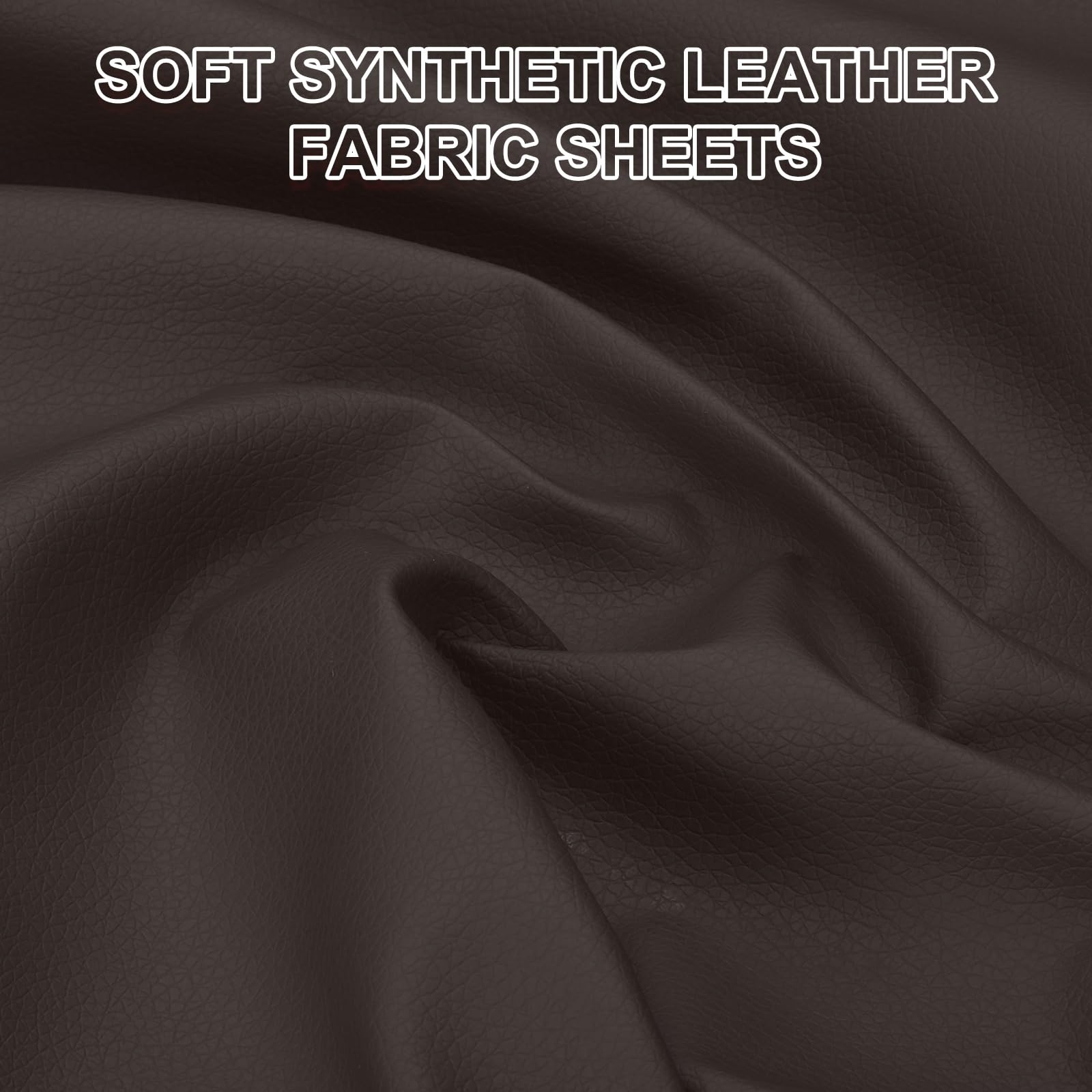 PATIKIL 63x39.4in Faux Leather Sheets - Image 3