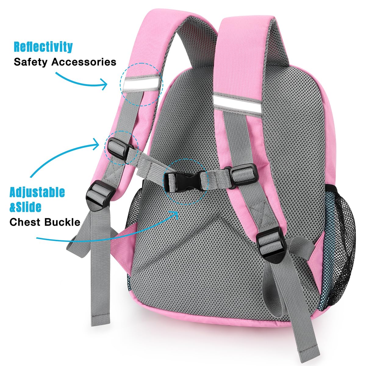 STEAMEDBUN Mochila escolar para niños pequeños