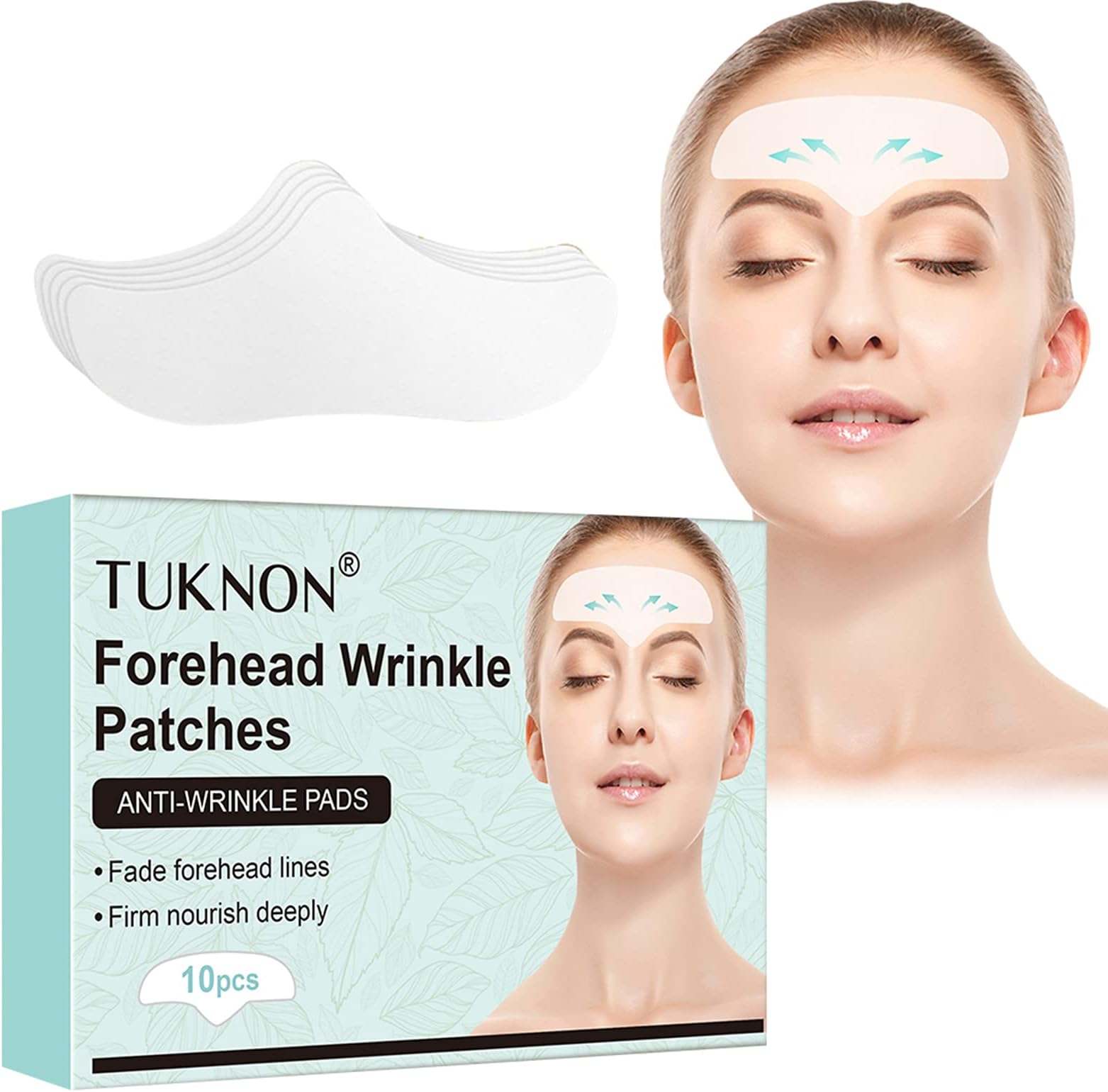 Anti Wrinkle Patches,Forehead Wrinkle Patches,Anti-wrinkle Patches, Facial Patches,Anti Wrinkle Pads,Facial Wrinkle Patches,Anti Face Wrinkle Pads,Anti Wrinkle Masks Pads for Men and Women,10 PCS