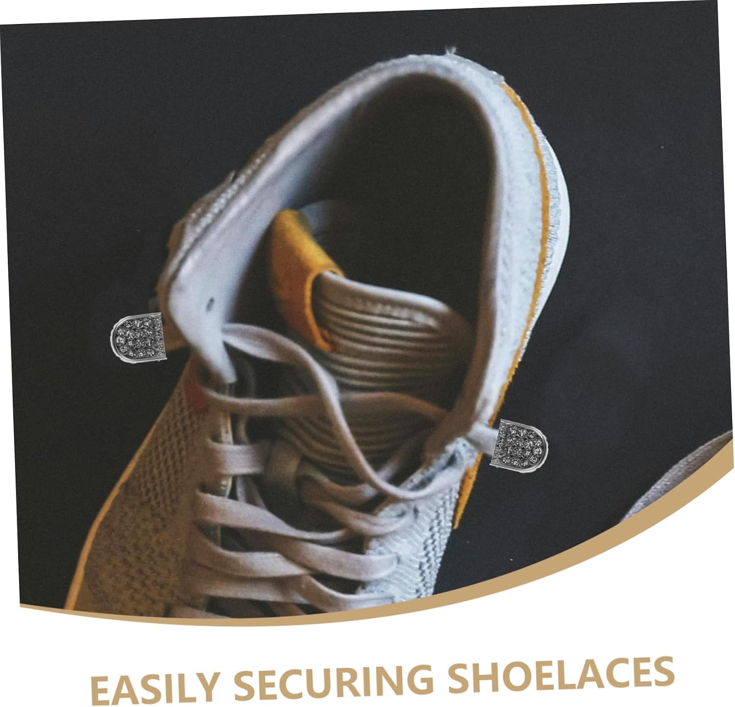 20pcs Shoelace Fasteners for Sneakers Shoelace Tips Buckles Lazy Shoe Lace Buckle Clip for Adults Boys and Girls