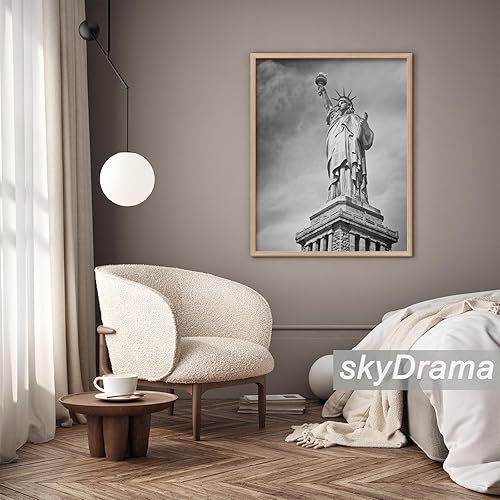 Miniatura 7 de Portarretratos de madera maciza natural de 4 x 4 pulgadas, póster para colgar en la pared vertical y horizontal, paquete de 2 unidades, negro4 x 4