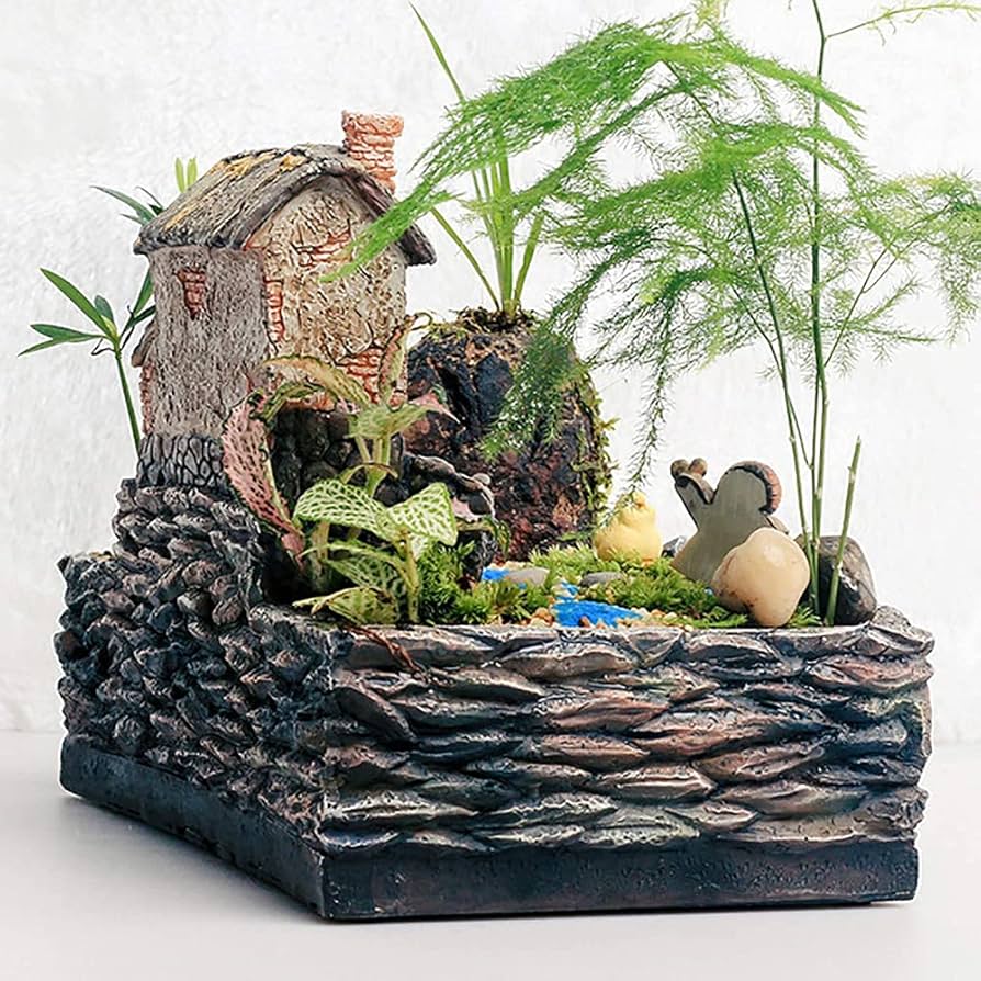 Vasetto Per Piante Grasse In Ceramica Fatto A Mano, Forma Di Panda, Decorativo Con Foro Di Drenaggio, Mini Contenitore Per Succulente E Fiori, Idea Regalo - 5