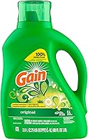 Vista 49 de Gain + Aroma Boost - Detergente líquido para ropa, aroma original, 78 cargas, 113 onzas líquidas, compatible con lavadoras de alta eficiencia